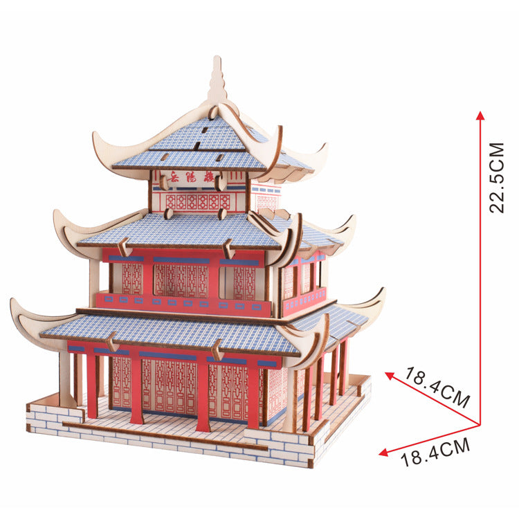 3D Wooden Puzzle - Eğlenceli 3D puzzle