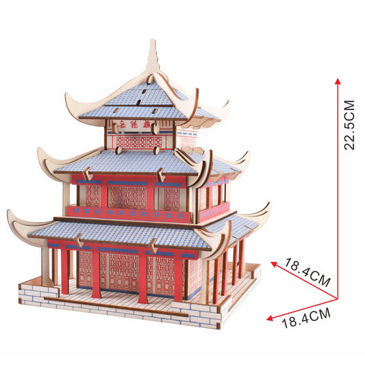 3D Wooden Puzzle - Eğlenceli 3D puzzle