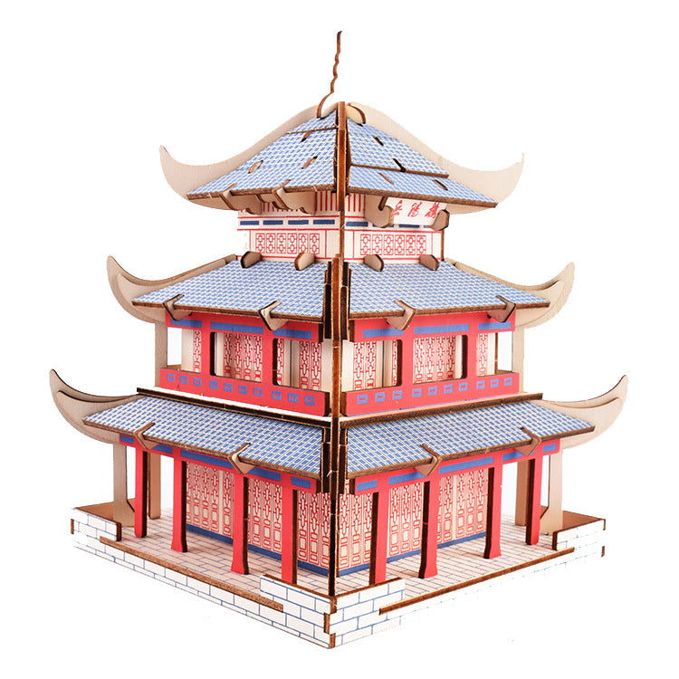 3D Wooden Puzzle - Eğlenceli 3D puzzle