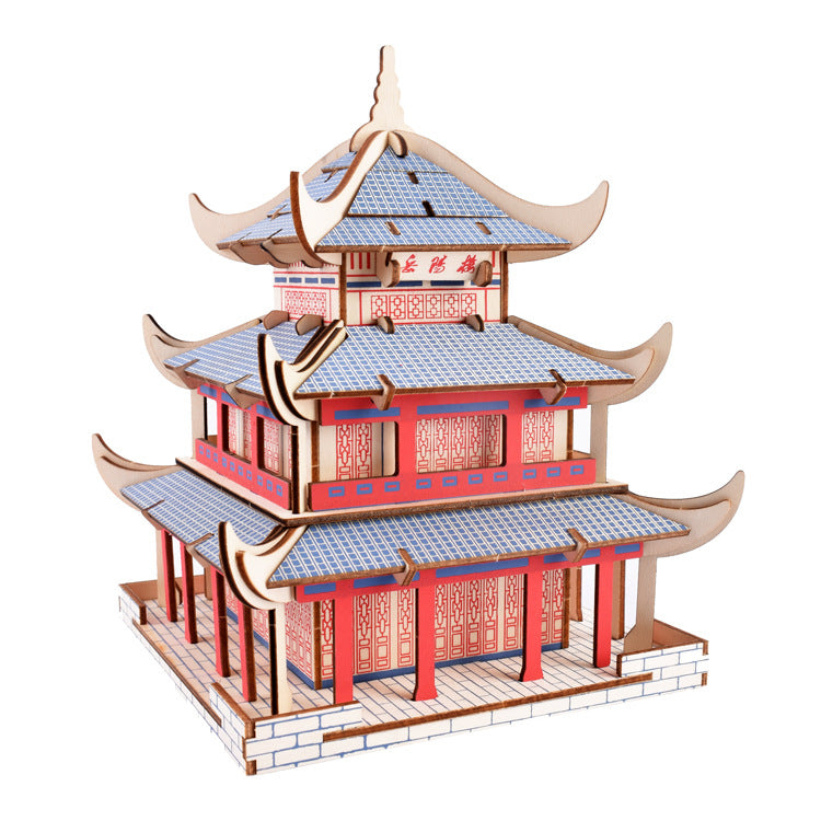 3D Wooden Puzzle - Eğlenceli 3D puzzle