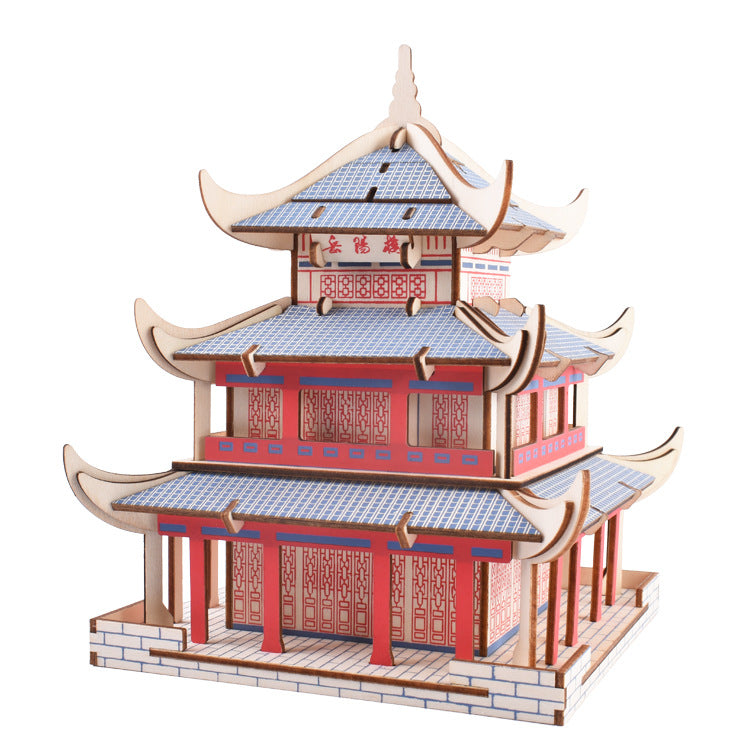 3D Wooden Puzzle - Eğlenceli 3D puzzle